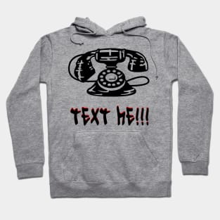 Vintage Texting Hoodie